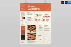 Brand Guideline Poster Template
