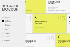 Brand Guideline Presentation Mockup
