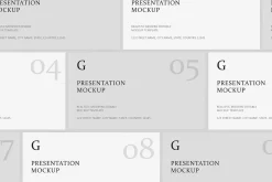 Brand Guideline Presentation Mockup