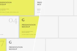Brand Guideline Presentation Mockup
