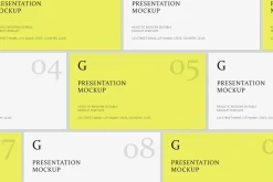 Brand Guideline Presentation Mockup
