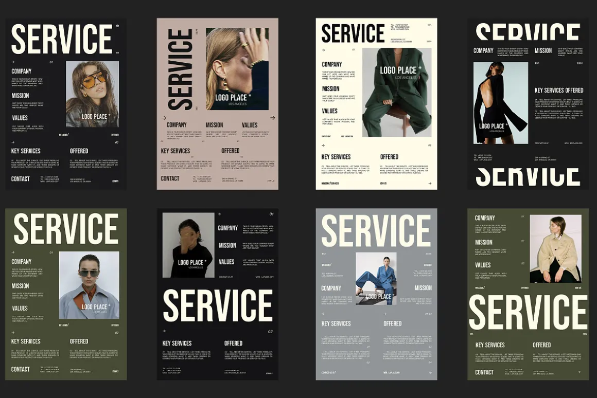 Brand Sheets & Services Guide