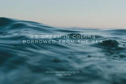 Brandy Bay - A hand drawn font