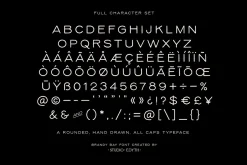 Brandy Bay - A hand drawn font