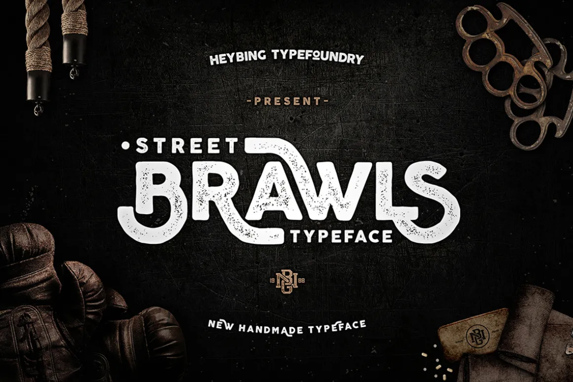 Brawls Typeface + Bonus