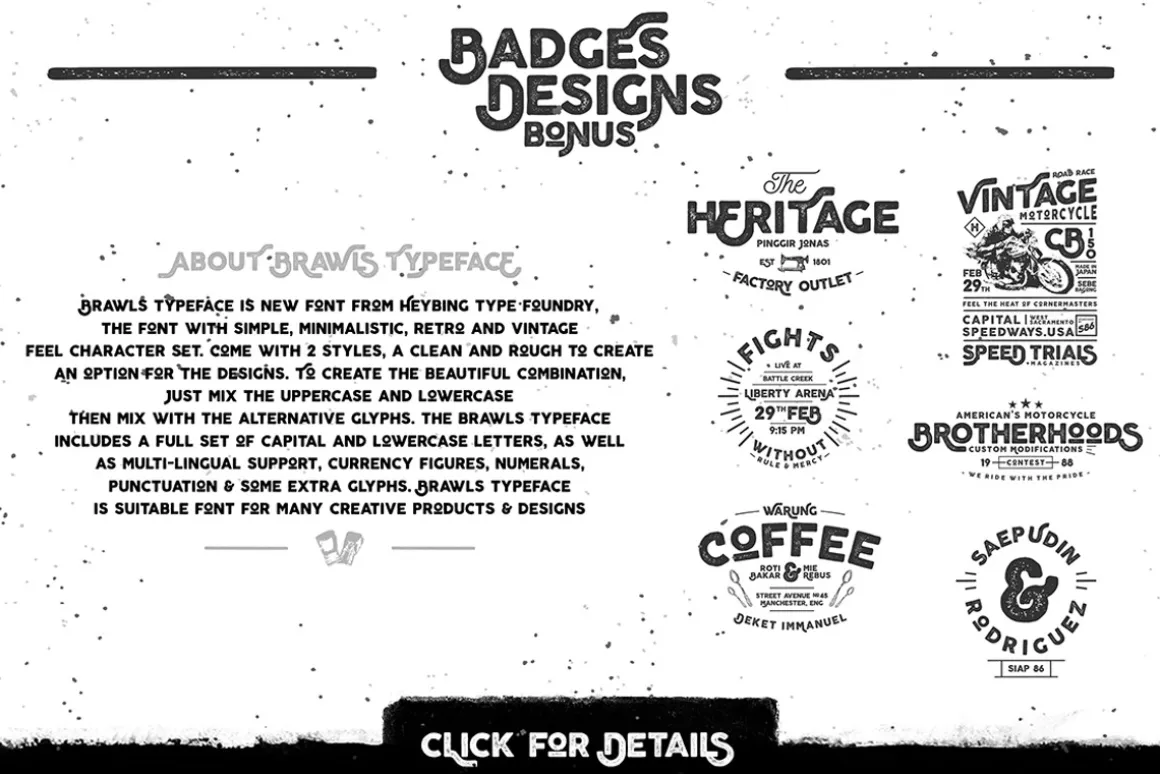 Brawls Typeface + Bonus