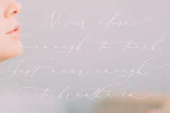 Breathe Poetry // Modern Calligraphy