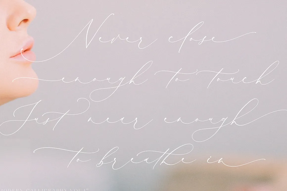 Breathe Poetry // Modern Calligraphy