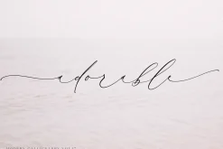 Breathe Poetry // Modern Calligraphy