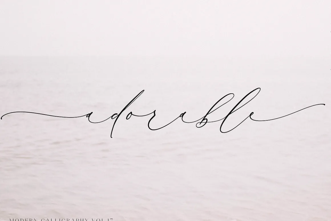 Breathe Poetry // Modern Calligraphy