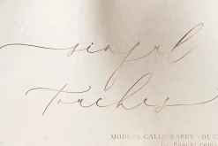 Breathe Poetry // Modern Calligraphy
