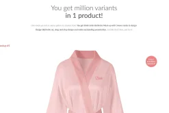 Bride Satin Bathrobe 5x Mock-ups