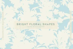 Bright Floral Shapes