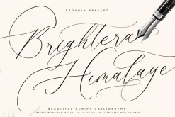Brightera Himalaye Beautiful Script