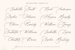 Brightera Himalaye Beautiful Script