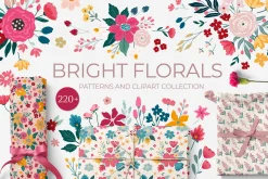 Bright Florals, Flowers & patterns