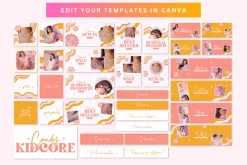 Bright Fun Peach Shopify Banners