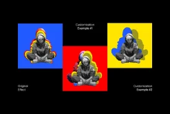 Bright Multiverse Photo Effect