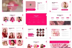 Bright Pink - Presentation Template