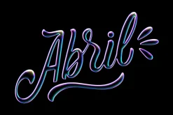 Bright Prism Chrome Logo Effect