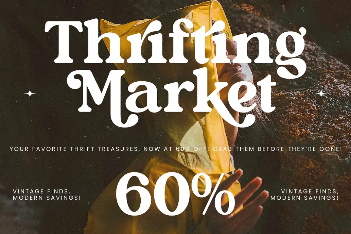 Bright Rustic Bold Serif Font