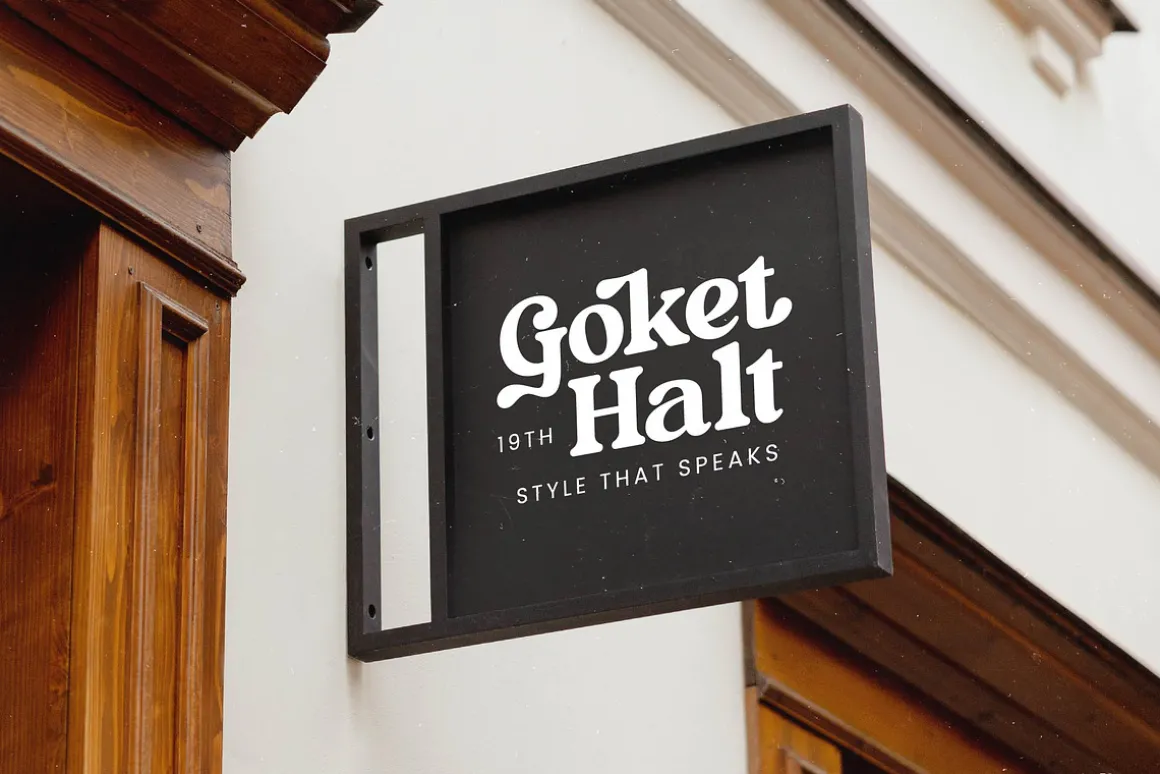 Bright Rustic Bold Serif Font