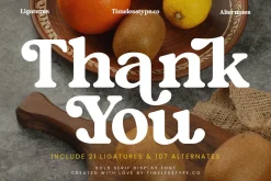 Bright Rustic Bold Serif Font