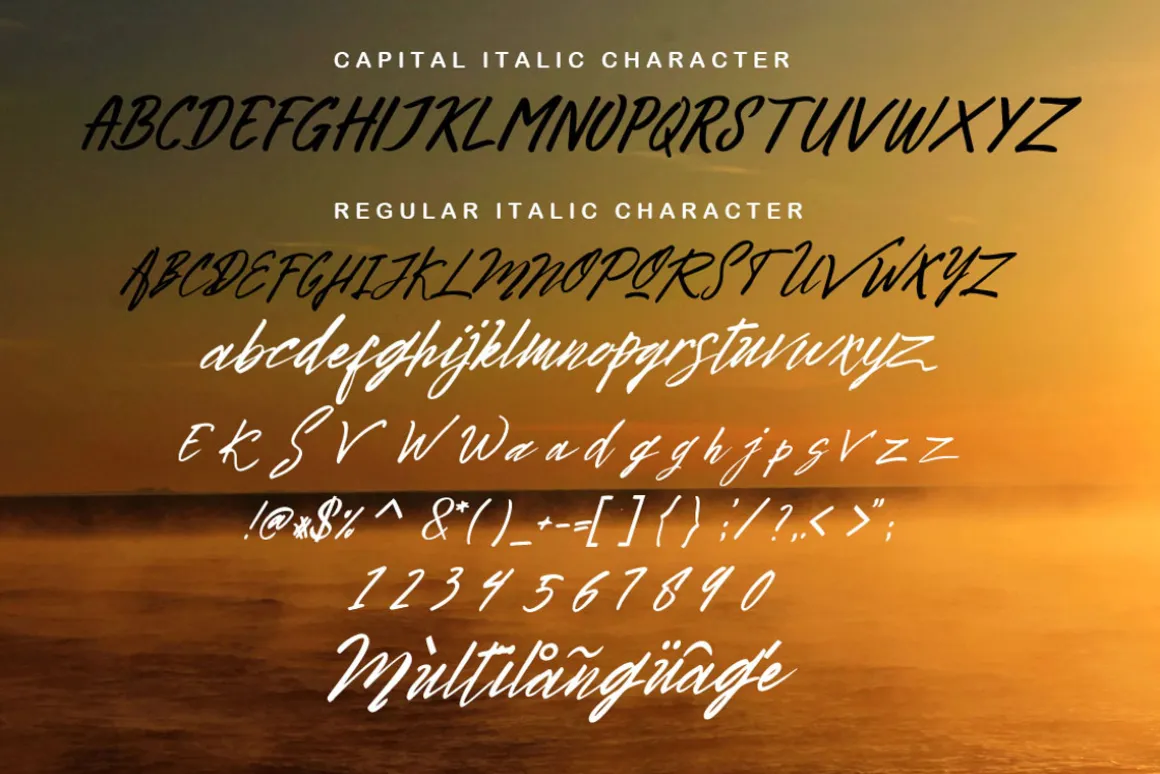 Bright Sunshine Beautiful "Font Duo"