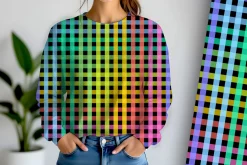 Brilliant Rad Checks Seamless Repeat