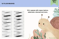 Brilliant story bundle for procreate