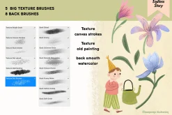 Brilliant story bundle for procreate