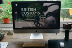 British Customs Landing page (PSD)