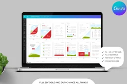 Brochure Bundle, Canva, Word, PPT