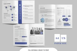 Brochure Bundle, Canva, Word, PPT