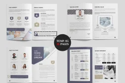 Brochure Bundle, Canva, Word, PPT