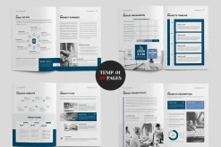 Brochure Bundle, Canva, Word, PPT