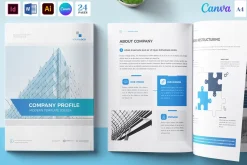 Brochure Bundle, Canva, Word, PPT