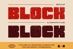 Broc Sanbo - Bold Retro Font