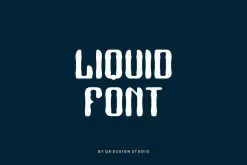 Brogena - Wave & Liquid Font