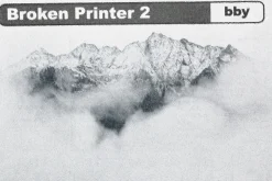 Broken Printer 2 .PSD Template