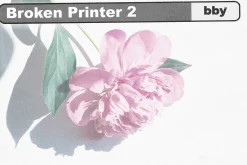 Broken Printer 2 .PSD Template