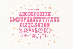 Bronco Belle Typeface