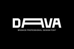 Bronice Extended Width Font