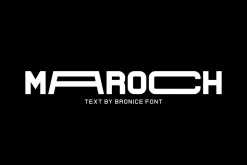 Bronice Extended Width Font
