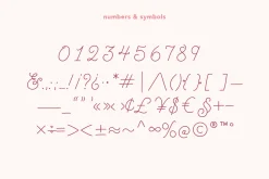 Brookley - Monoline Script Font