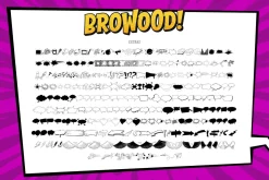 Browood Layered Comic Font
