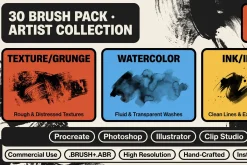 brush pack collection 30