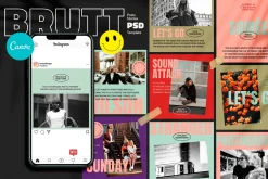 BRUTT - Instagram Branding Template