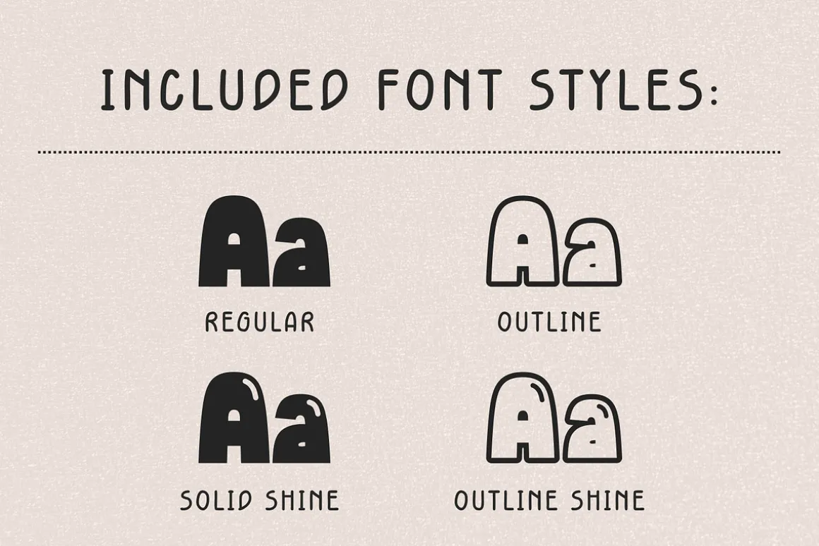 Bubble Display Font - Canele Soda