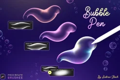 Bubbles Procreate Brushes